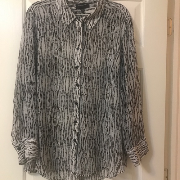 ❤️Lane Bryant Button Down Blouse❤️ - Picture 1 of 3